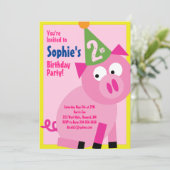 Invitations pour la fête d'anniversaire de l'anima (Debout devant)