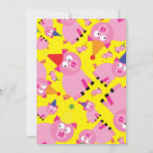 Invitations pour la fête d'anniversaire de l'anima (Dos)