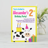 Invitations pour la fête d'anniversaire de l'anima (Debout devant)