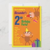 Invitations pour la fête d'anniversaire de l'anima (Devant)