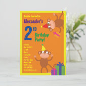 Invitations pour la fête d'anniversaire de l'anima (Debout devant)