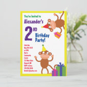 Invitations pour la fête d'anniversaire de l'anima (Debout devant)