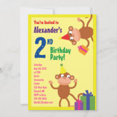 Invitations pour la fête d'anniversaire de l'anima (Devant)