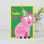 Invitations pour la fête d'anniversaire de l'anima (Debout devant)