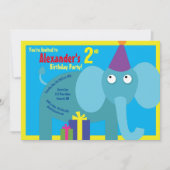 Invitations pour la fête d'anniversaire de l'anima (Devant)