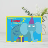 Invitations pour la fête d'anniversaire de l'anima (Debout devant)