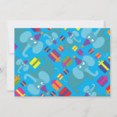 Invitations pour la fête d'anniversaire de l'anima (Dos)