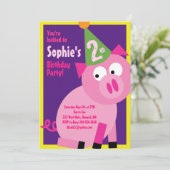 Invitations pour la fête d'anniversaire de l'anima (Debout devant)