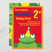 Invitations pour la fête d'anniversaire de l'anima (Devant / Derrière)