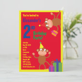 Invitations pour la fête d'anniversaire de l'anima (Debout devant)