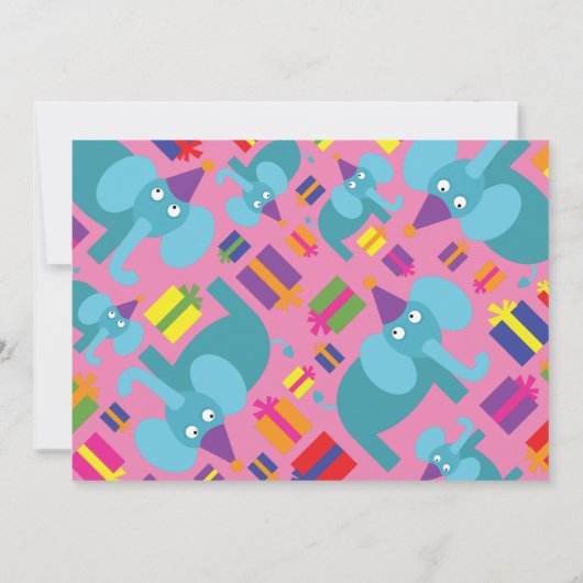 Invitations pour la fête d'anniversaire de l'anima (Dos)