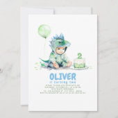 Invitations pour la fête d'anniversaire de Little  (Devant)