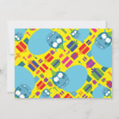 Invitations pour la fête d'anniversaire des enfant (Dos)