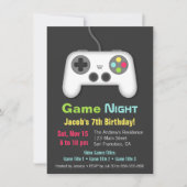 Invitations pour la fête d'anniversaire des Garçon (Devant)