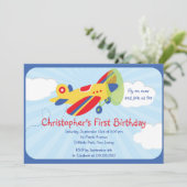 Invitations pour la fête d'anniversaire du petit p (Debout devant)