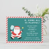 Invitations pour la fête de Noël à la maison ouver (Debout devant)