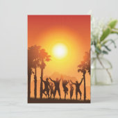 Invitations pour la fête d'été (Debout devant)