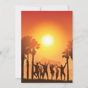 Invitations pour la fête d'été