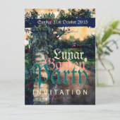 Invitations pour la fête du jardin de Dark Romance (Debout devant)