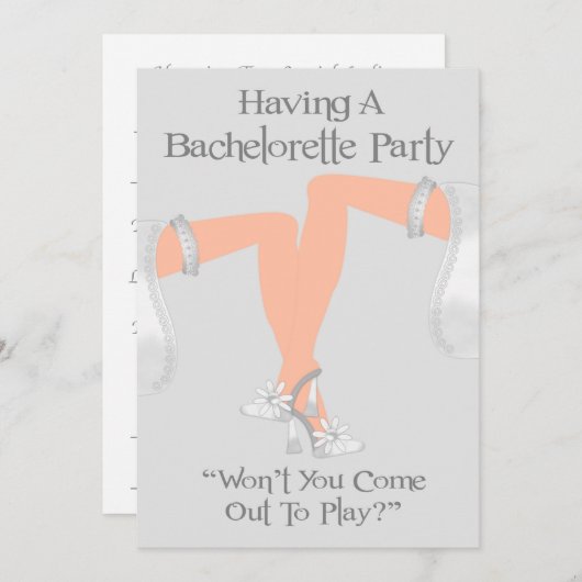 Invitations pour la partie lesbienne de (Devant / Derrière)