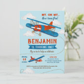 Invitations pour la première fête d'anniversaire d (Debout devant)