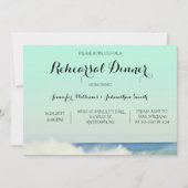 Invitations pour la répétition de l'océan vert (Devant)