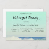 Invitations pour la répétition de l'océan vert (Devant / Derrière)