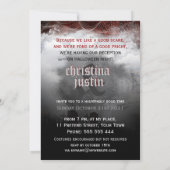 Invitations pour la soirée d'Halloween Cimetière s (Dos)