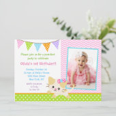 Invitations pour l'anniversaire de Kitty Cat (Debout devant)