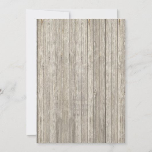 Invitations pour l'anniversaire de naissance de l' (Dos)