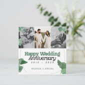 Invitations pour l'anniversaire du mariage (Debout devant)