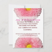 Invitations pour l'anniversaire du mariage (Dos)