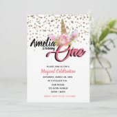 Invitations pour le 1er anniversaire de l'Unicorne (Debout devant)