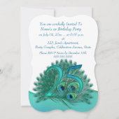 Invitations pour le 25e anniversaire (Dos)