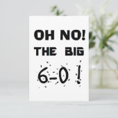 Invitations pour le 60e anniversaire (Debout devant)