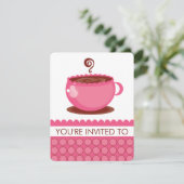 Invitations pour le déjeuner café (Debout devant)