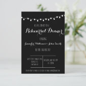 Invitations pour le dîner de répétition de B&W (Debout devant)