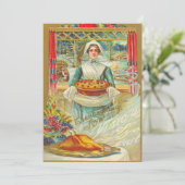 Invitations pour le dîner de Thanksgiving (Debout devant)