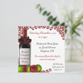 Invitations pour le dîner d'échange de Noël (Debout devant)