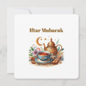 Invitations pour le dîner Iftar (Devant)