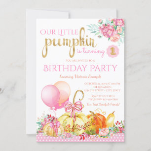 Invitations pour le premier anniversaire de la pet
