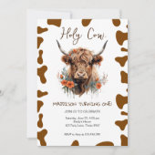 Invitations pour le premier anniversaire de la vac (Devant)