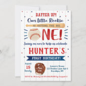 Invitations pour le premier anniversaire du baseba (Devant)