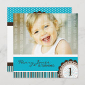 Invitations pour les enfants (Devant / Derrière)