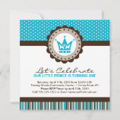 Invitations pour les enfants (Dos)