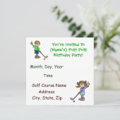 Invitations pour les fêtes d'anniversaire du Fun P (Debout devant)