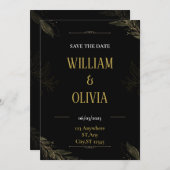 Invitations pour mariages. (Devant / Derrière)