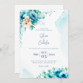 Invitations pour mariages (Devant / Derrière)