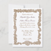 Invitations pour mariages (Devant)