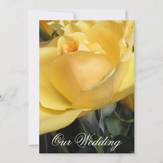 Invitations pour mariages (Devant)